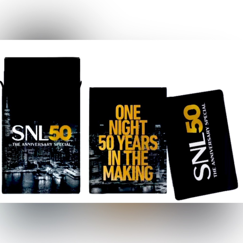 SNL 50th Anniversary Special Playing Cards Sealed Collectible Limited Edition